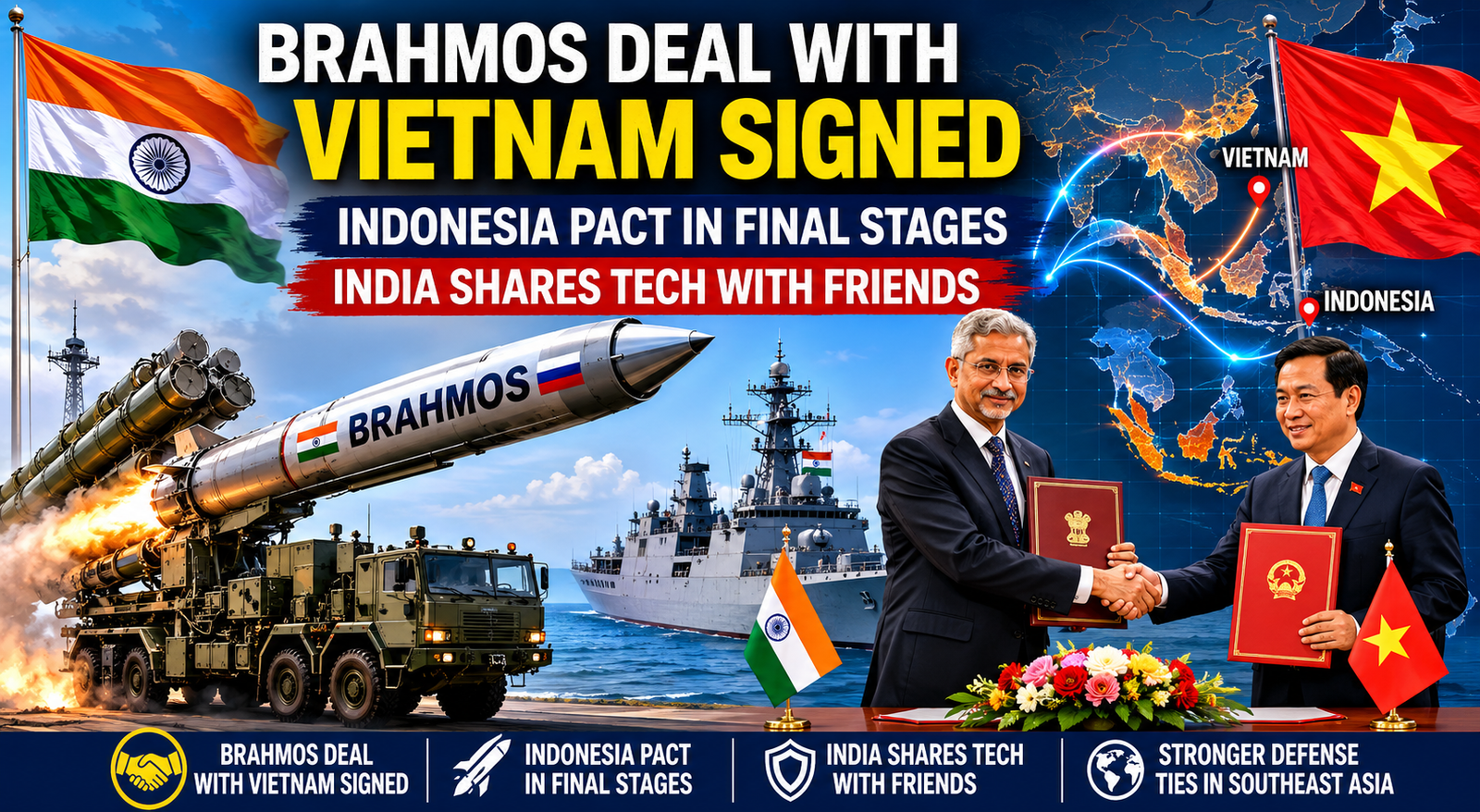 7 Key Takeaways from the BrahMos Deal with Vietnam as India Expands Missile Partnerships in Southeast Asia