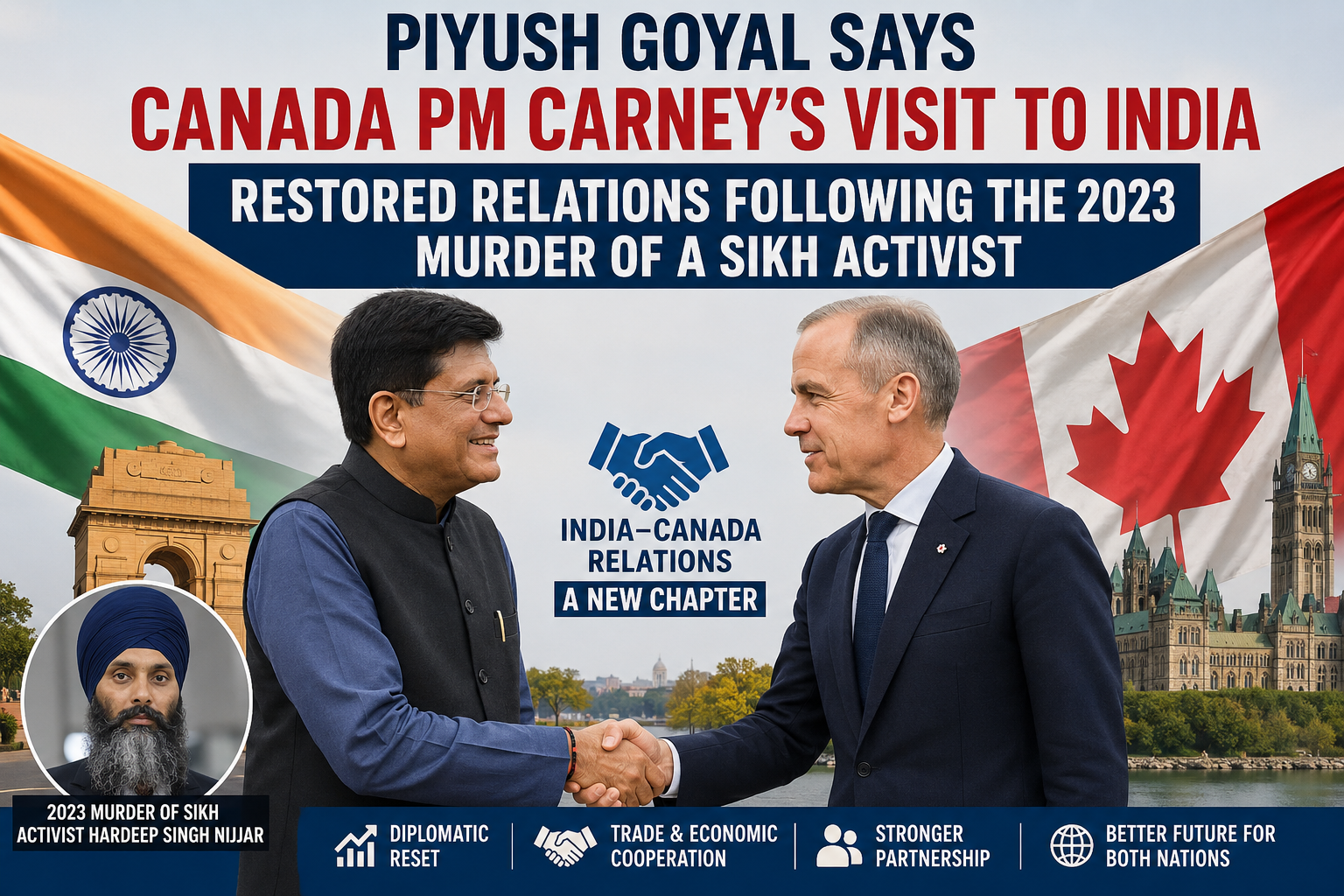 Amazing 7 Powerful Facts About Piyush Goyal Canada PM Carney Visit Restoring India-Canada Relations