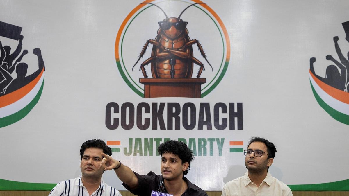 Cockroach Janata Party's First Press Conference on Education Reform
